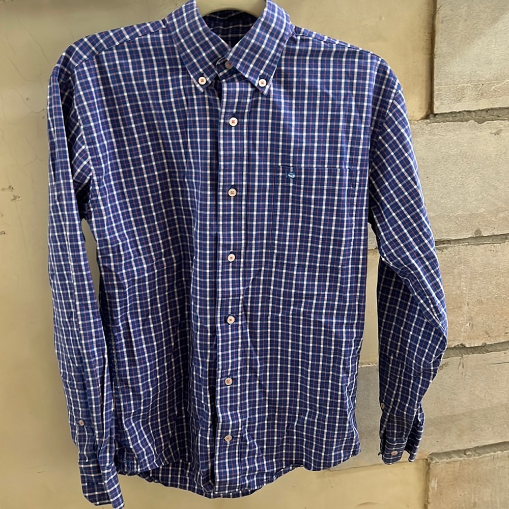 Plaid Button Down - image 1
